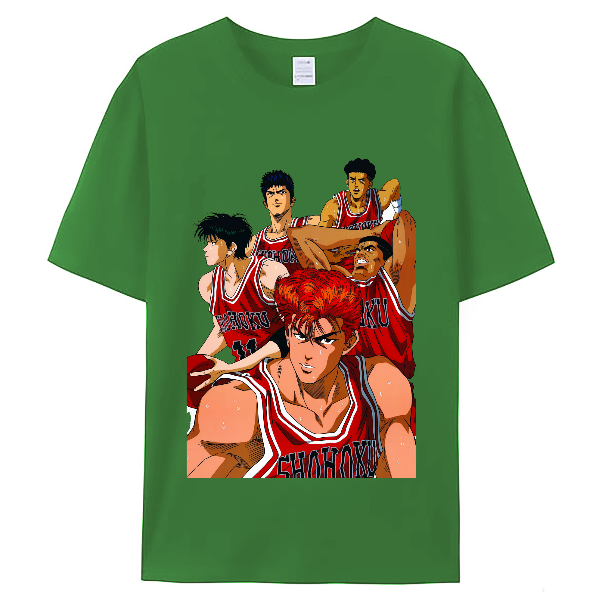 （画像用） SLAM DUNK／スラムダンク レディースカジュアルプリントTシャツ（綿100％）